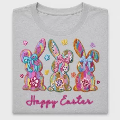 Happy Easter Bunny DTF Transfer