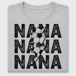 Nana Soccer Distressed DTF Transfer