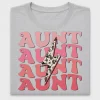 Retro Cow Print Aunt DTF Transfer