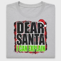 Dear Santa I Can Explain DTF Transfer