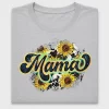 Mama Sunflower Cow Print DTF Transfer