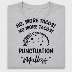 Funny Grammar Taco Punctuation DTF Transfer