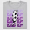 Soccer Game Day Distressed Lightning DTF Transfer