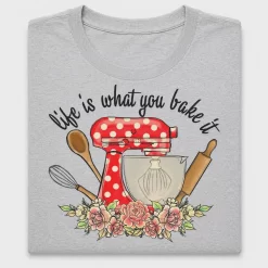 Retro Baking Life Is What You Bake It DTF Transfer
