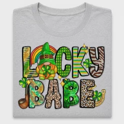 Lucky Babe St. Patrick's Day DTF Transfer