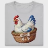 Farmhouse Chicken Basket DTF Transfer