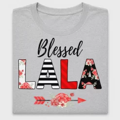 Blessed Lala Floral DTF Transfer