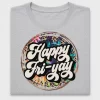 Happy Friyay Leopard DTF Transfer