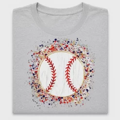 Baseball Splatter DTF Transfer