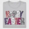Hoppy Easter Bunny Paws DTF Transfer