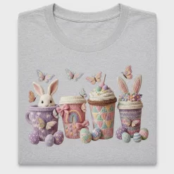 Easter Bunny Faux Yarn DTF Transfer