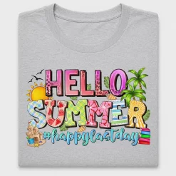 Hello Summer Last Day School DTF Transfer