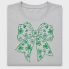 St Patricks Day Shamrock Bow DTF Transfer