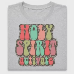 Holy Spirit Activate Leopard DTF Transfer