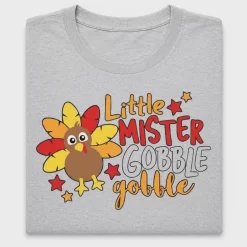 Little Mister Gobble Turkey DTF Transfer