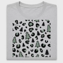 Leopard Christmas Tree DTF Transfer