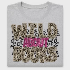Wild About Books Leopard DTF Transfer
