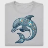 Boho Dolphin Floral DTF Transfer