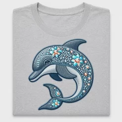 Boho Dolphin Floral DTF Transfer