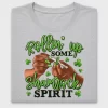 Rollin Up Shamrock Spirit DTF Transfer