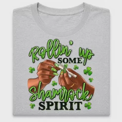 Rollin Up Shamrock Spirit DTF Transfer