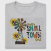 Western Windmill Sunflower Small Town Girl DTF Transfer