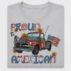 Proud To Be American Truck DTF Transfer