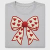 Valentine Heart Bow DTF Transfer