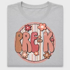 Retro Pre-K Daisy DTF Transfer