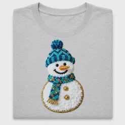 Cozy Snowman Winter DTF Transfer