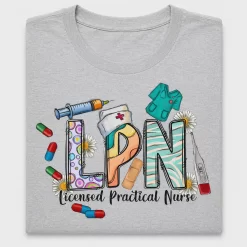 LPN Licensed Practical Nurse DTF Transfer