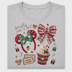 Christmas Mouse Ears DTF Transfer