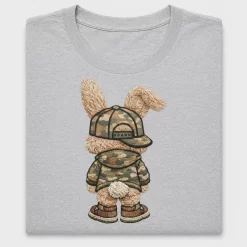 Camo Boy Bunny DTF Transfer