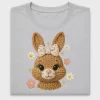 Crochet Easter Bunny DTF Transfer