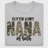 Glitter Dirt Nana DTF Transfer