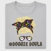 Doggie Doula Messy Bun DTF Transfer