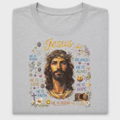 Jesus He Is Risen Easter DTF Transfer