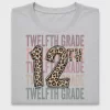 Twelfth Grade Leopard DTF Transfer
