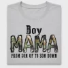 Boy Mama Camouflage DTF Transfer