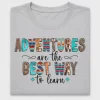 Adventures are the Best Way DTF Transfer