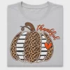 Thankful Leopard Pumpkin DTF Transfer