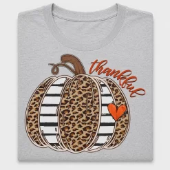 Thankful Leopard Pumpkin DTF Transfer
