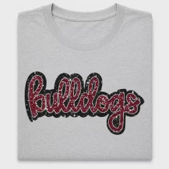 Bulldog Glitter Sequins DTF Transfer