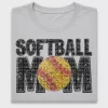 Softball Mom Sequin DTF Transfer