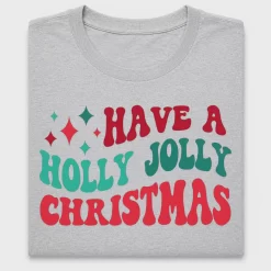 Retro Holly Jolly Christmas DTF Transfer