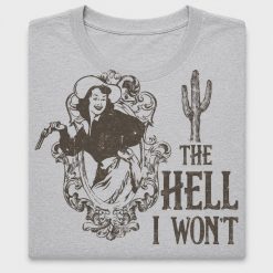 Vintage Cowgirl Attitude DTF Transfer