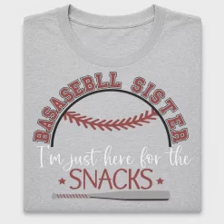 Baseball Sister Snacks DTF Transfer