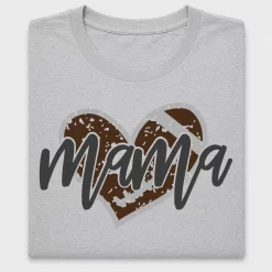 Mama Football Heart DTF Transfer