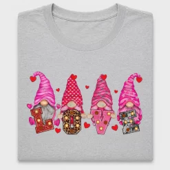 Valentine Gnomes DTF Transfer