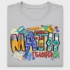 Math Teacher DTF Transfer